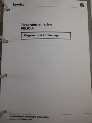 Reparaturleitfaden skoda - reparaturleitfaden,