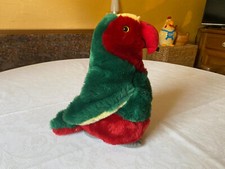 STEIFF Papagei Ara "Lora"  Stofftier rot grün