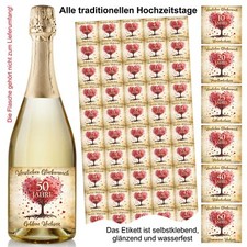 Flaschenetikett Aufkleber