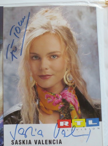 Pk22 autogramm saskia - pk22,02),