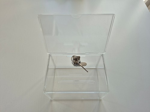 Acryl aktionsbox spendenbox - acryl,