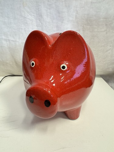Rotes sparschwein scheurich - sparschwein,