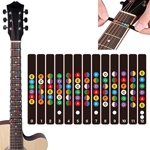 Gitarren griffbrett aufkleber - gitarren,