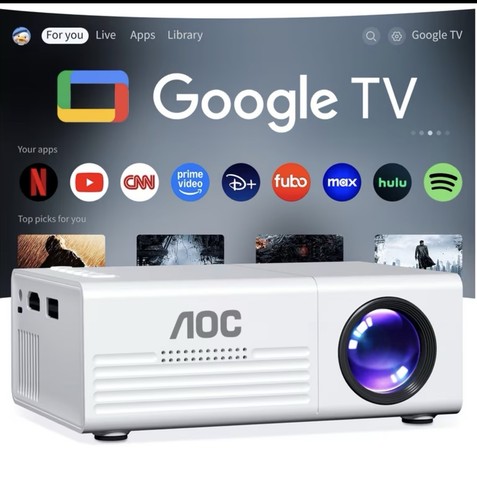 Aoc tragbarer mini projektor - tragbarer, mini-projektor