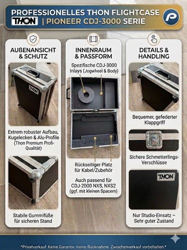 Thon flightcase pioneer - f.,