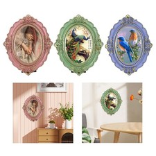 Ovaler Vintage-Fotorahmen