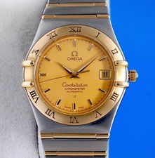 Mens Omega Constellation 18K