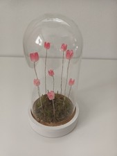 LED-Glocke Blumen, rosa