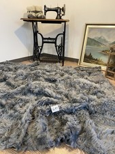 Echte Schafsfell Decke B-Ware