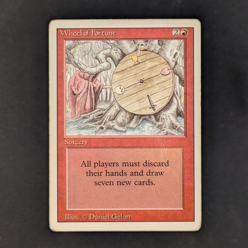 Mtg wheel of fortune - mtg,