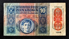 UNGARN/Österreich Besondere Geldschein 10 Korona/ Kronen  - 1915!!! DÖ