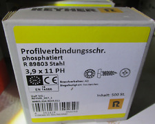 Reyher Profilverbindungsschrauben phosphartiert  PH 3,9x11mm 500Stück   H2Breg4