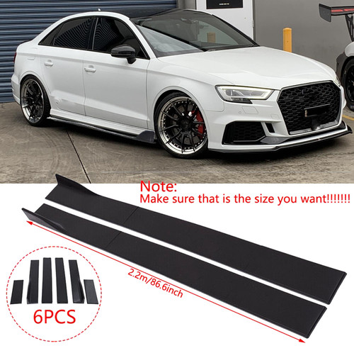6 sideskirts - 2.2m/86.6",