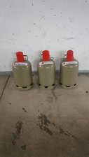3 x Propangasflaschen 5 kg grau leer