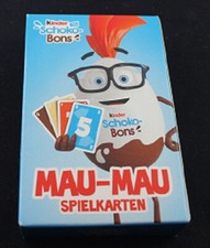 RAR!!!  MAU-MAU SPIELKARTEN - KINDER SCHOKO-BONS- NEU - OVP