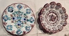2 hochw.Keramik Teller