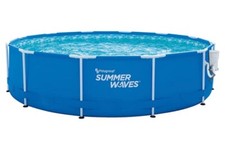 Frame Pool Set | Summer Waves 366x76 cm | Familienpool Swimmingpool Gartenpool