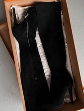 Karen Millen Leder Overknee