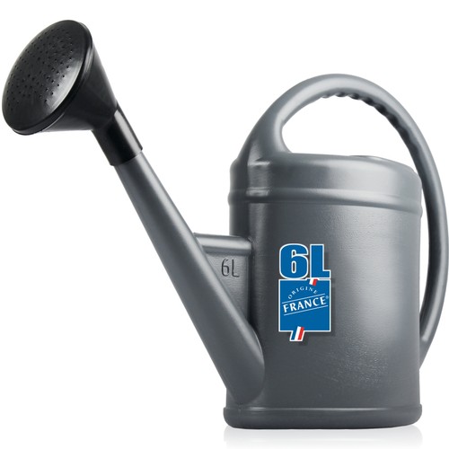 Gießkanne grau - gießkanne, 6l
