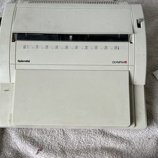 Olympia Splendid Elektrische Schreibmaschine Defekt