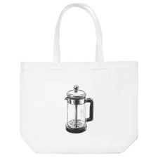 Einkaufstasche "French Coffee Press" fürs Leben (BG00082067)