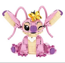 Stitch Pink Angel - Bauset 784 Teile kompatibel Lego mit beweglichen Ohren