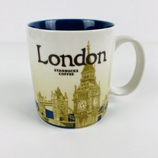 Starbucks City Mug London Tasse 2010 Collector Series 473ml Kaffee Sammeltasse