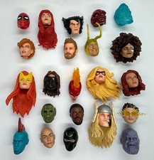 Hasbro Marvel Legends 1/12 Scale Heads For Custom Fodder Figur auswählen