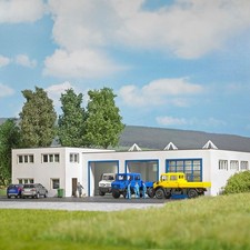 Busch 1966 fahrzeughalle - busch, h0
