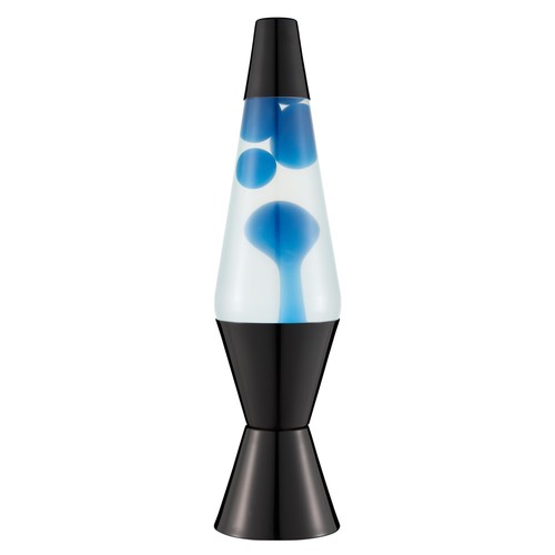 Lava lampe blau wachs - lava-lampe,