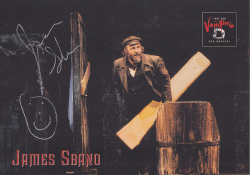 Autogramm james sbano - -,
