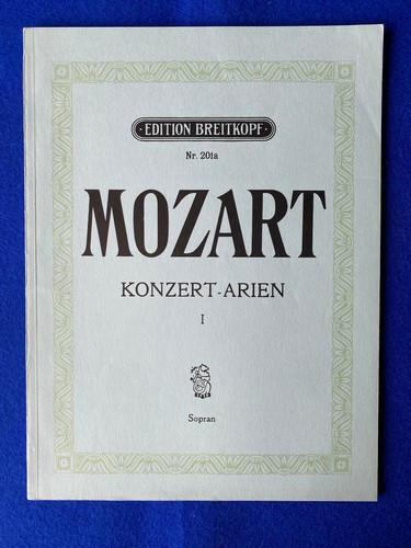 Mozart konzert arien - mozart,