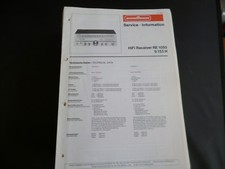 Original Service Manual  Nordmende HIFI RECEIVER RE 1050
