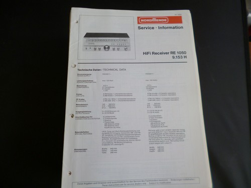 Original service manual - original,