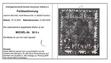 Bizone Netzaufdruck Nr. 36 II