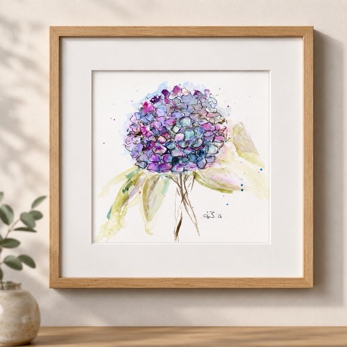 Original aquarellbild - original,