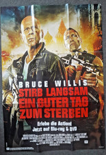 Stirb Langsam - Willis -Film Kino Video Poster A1 Plakat gefaltet - Neu