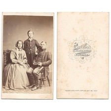 CDV Viktorianische Familiencarte de Visite von Johnson of Wisbech
