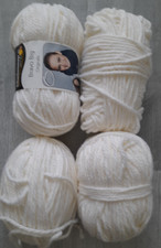 740g Wollpaket Schachemayr Bravo Big weiß unbenutzt / benutzt