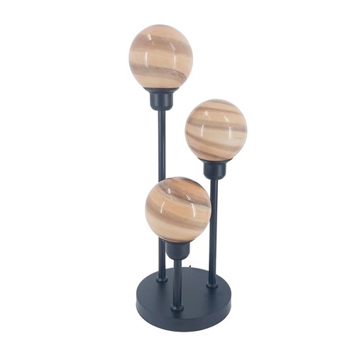 Tischlampe marmor braun - tischlampe,
