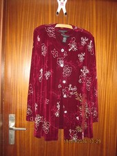 3tg Citiknits QVC Slinky Blazer Rock Top "fast wie neu " L 46 NP 160 €  