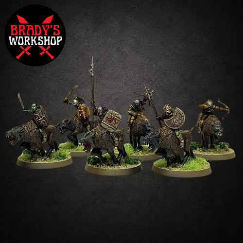Mordor warg riders herr - riders, der