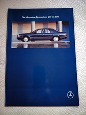 Prospekt Mercedes Limousine