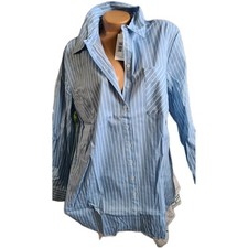 Sheego Bluse Tunika Hellblau