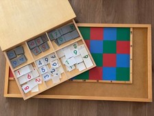 großes Schachbrett mit