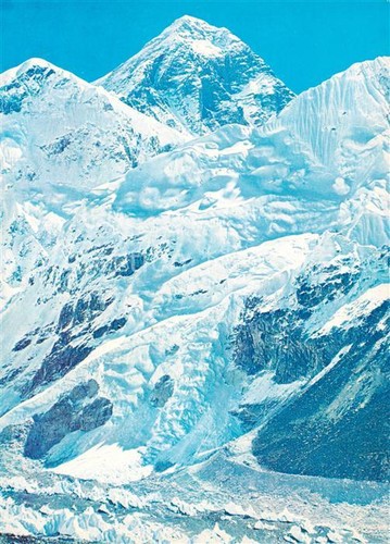 Nepal mount everest flanked - nepal,