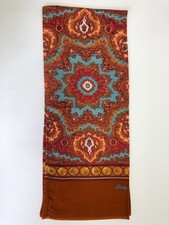 Schöner OILILY Schal, Tuch, Paisley, getragen