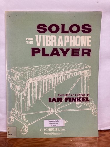 Solos for the vibraphone - for,