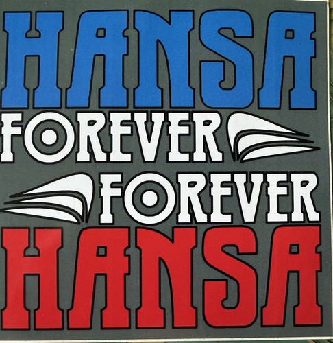 Aufkleber fc hansa rostock - fc,