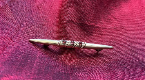 Brosche bronze mit - brosche,